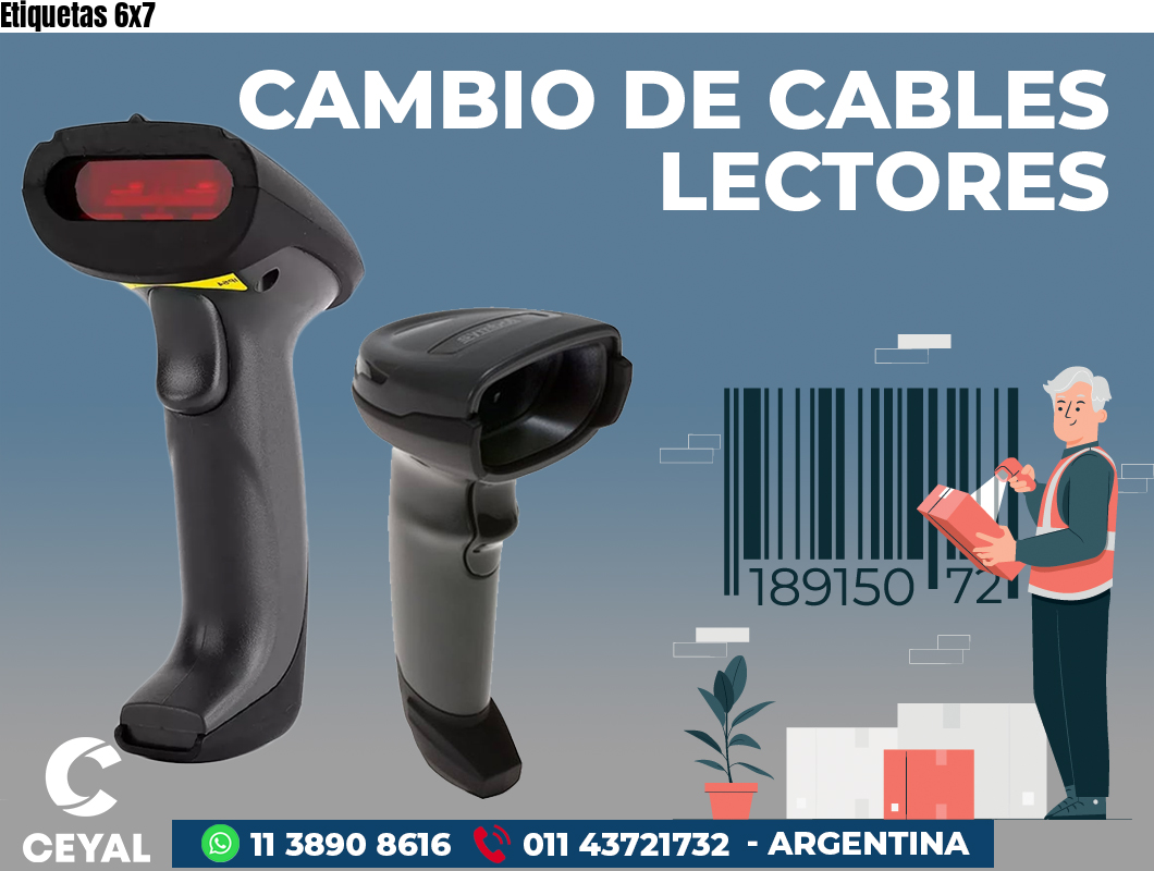 Etiquetas 6x7
