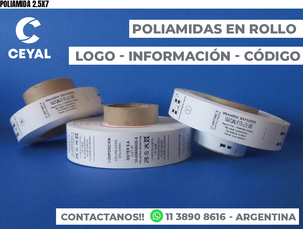 POLIAMIDA 2.5X7