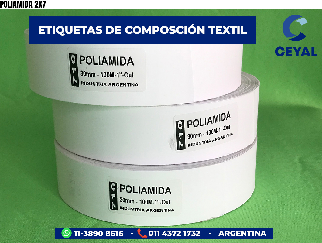 POLIAMIDA 2X7