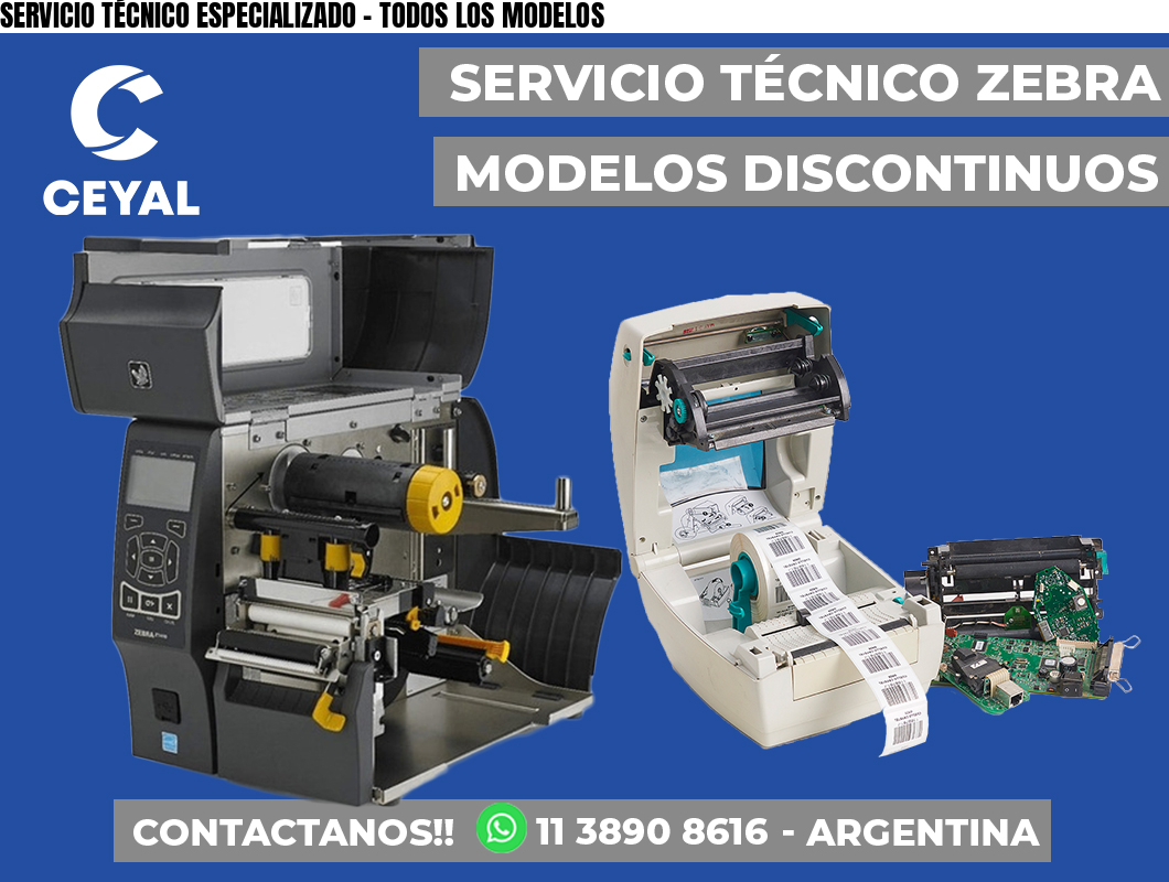 SERVICIO TÉCNICO ESPECIALIZADO – TODOS LOS MODELOS