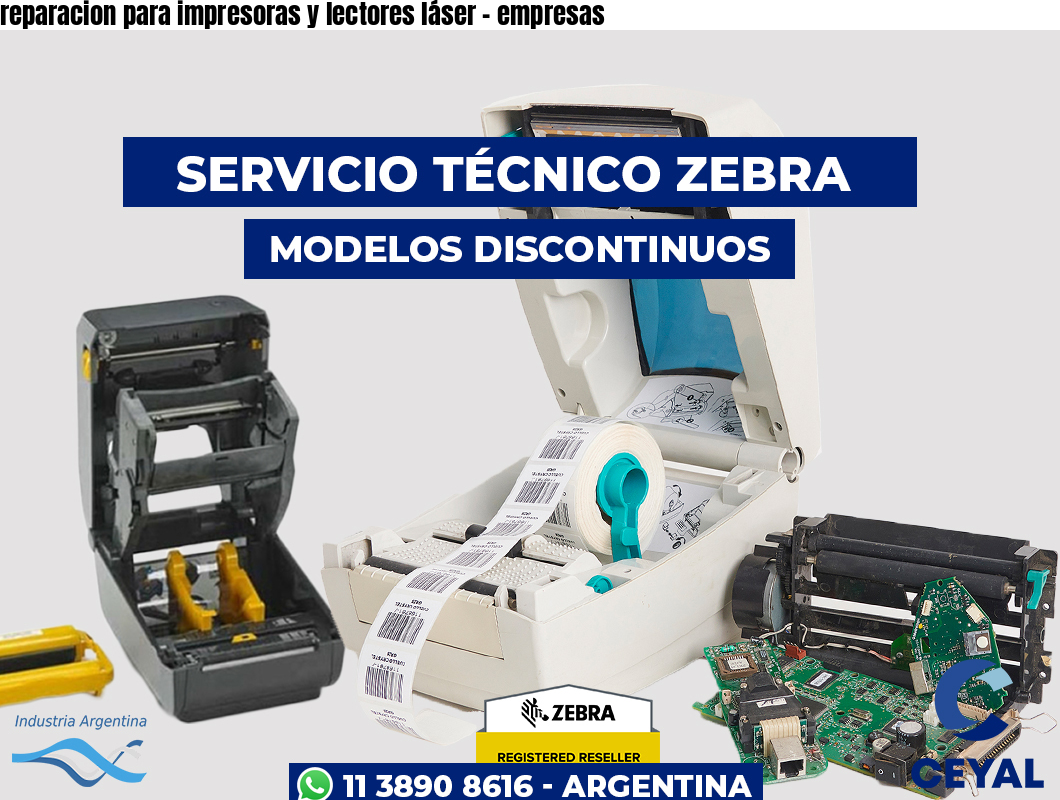 reparacion para impresoras y lectores láser – empresas