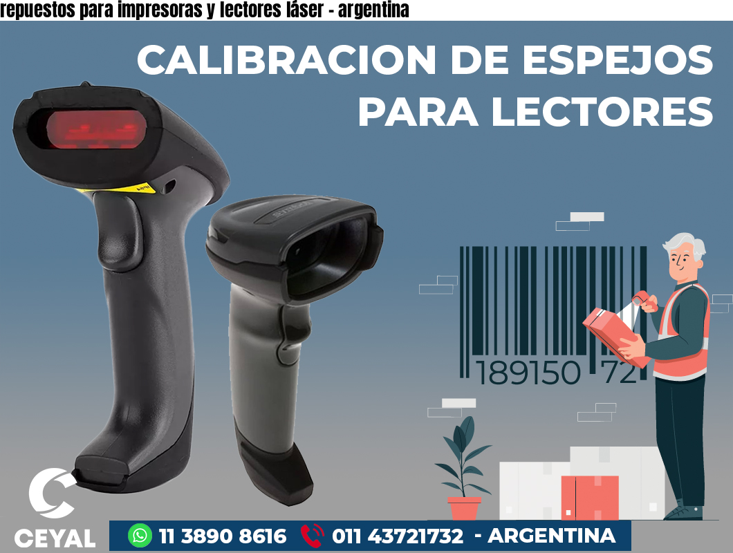 repuestos para impresoras y lectores láser - argentina