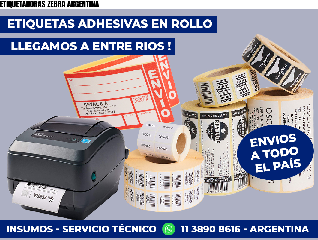 ETIQUETADORAS ZEBRA ARGENTINA