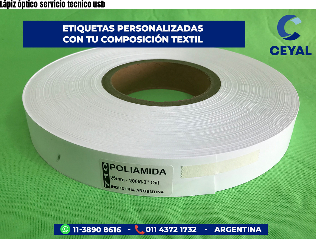 Lápiz óptico servicio tecnico usb