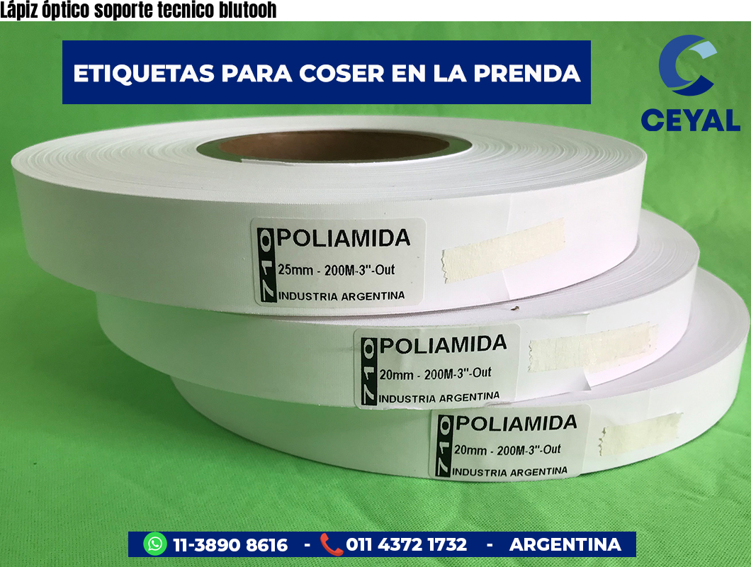 Lápiz óptico soporte tecnico blutooh