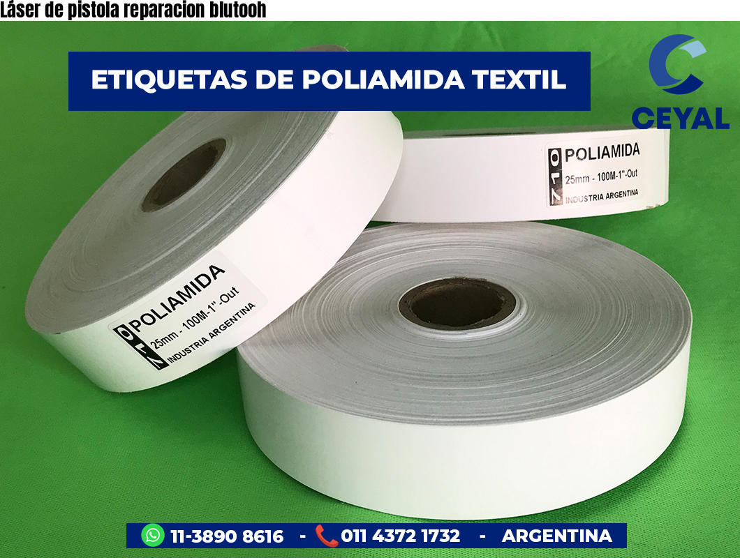 Láser de pistola reparacion blutooh