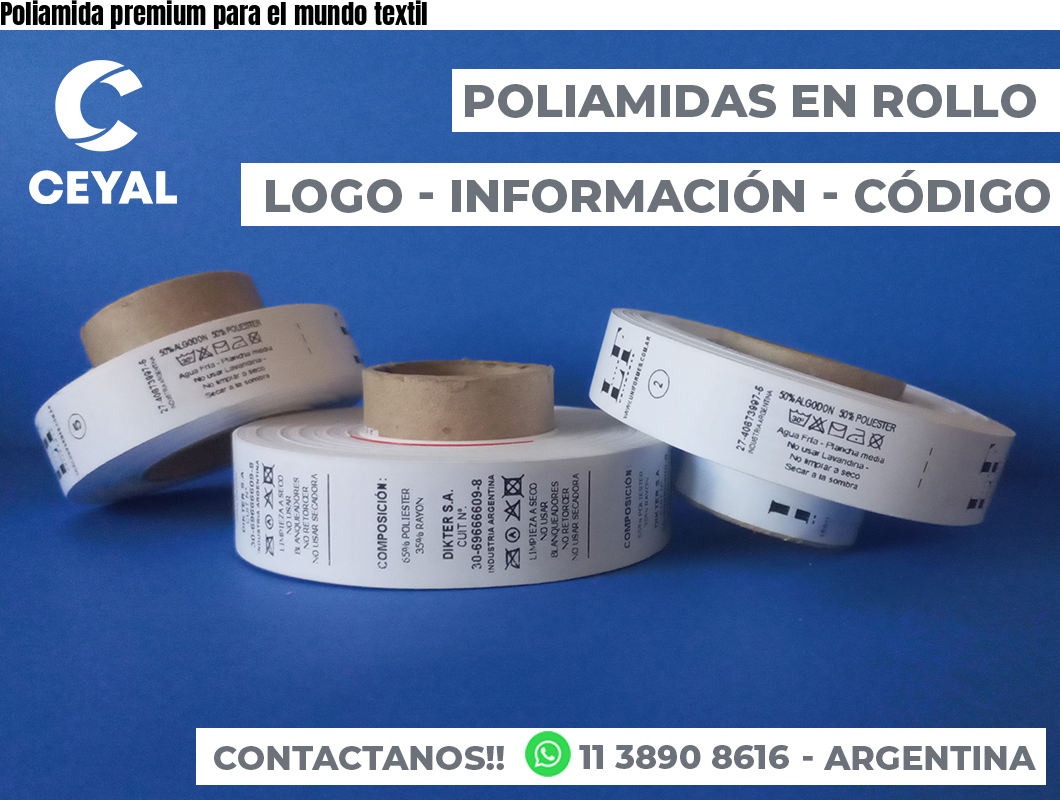 Poliamida premium para el mundo textil