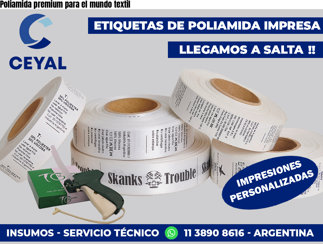 Poliamida premium para el mundo textil