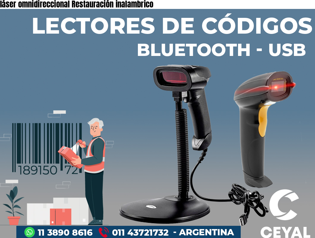 láser omnidireccional Restauración inalambrico
