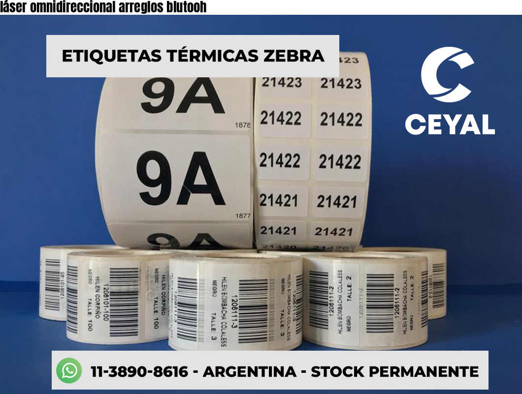 láser omnidireccional arreglos blutooh