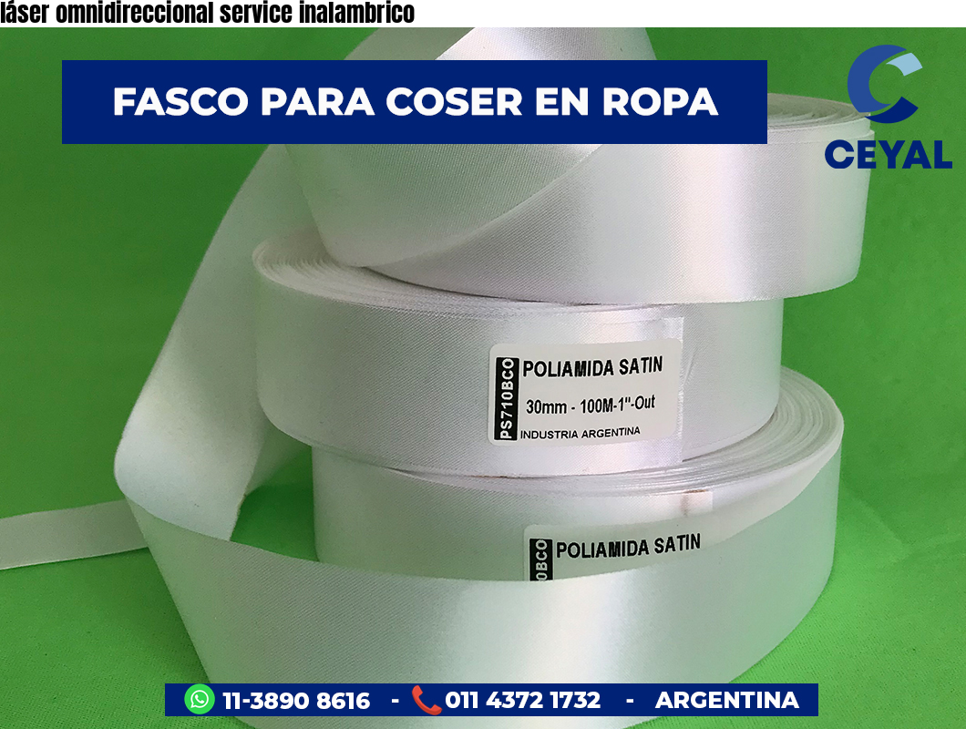 láser omnidireccional service inalambrico