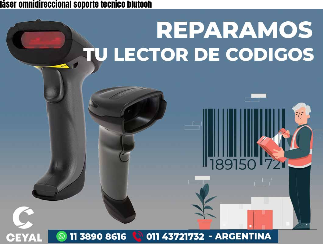 láser omnidireccional soporte tecnico blutooh