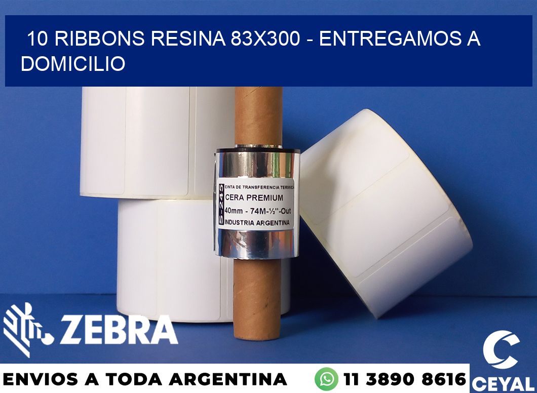 10 Ribbons resina 83x300 - entregamos a domicilio