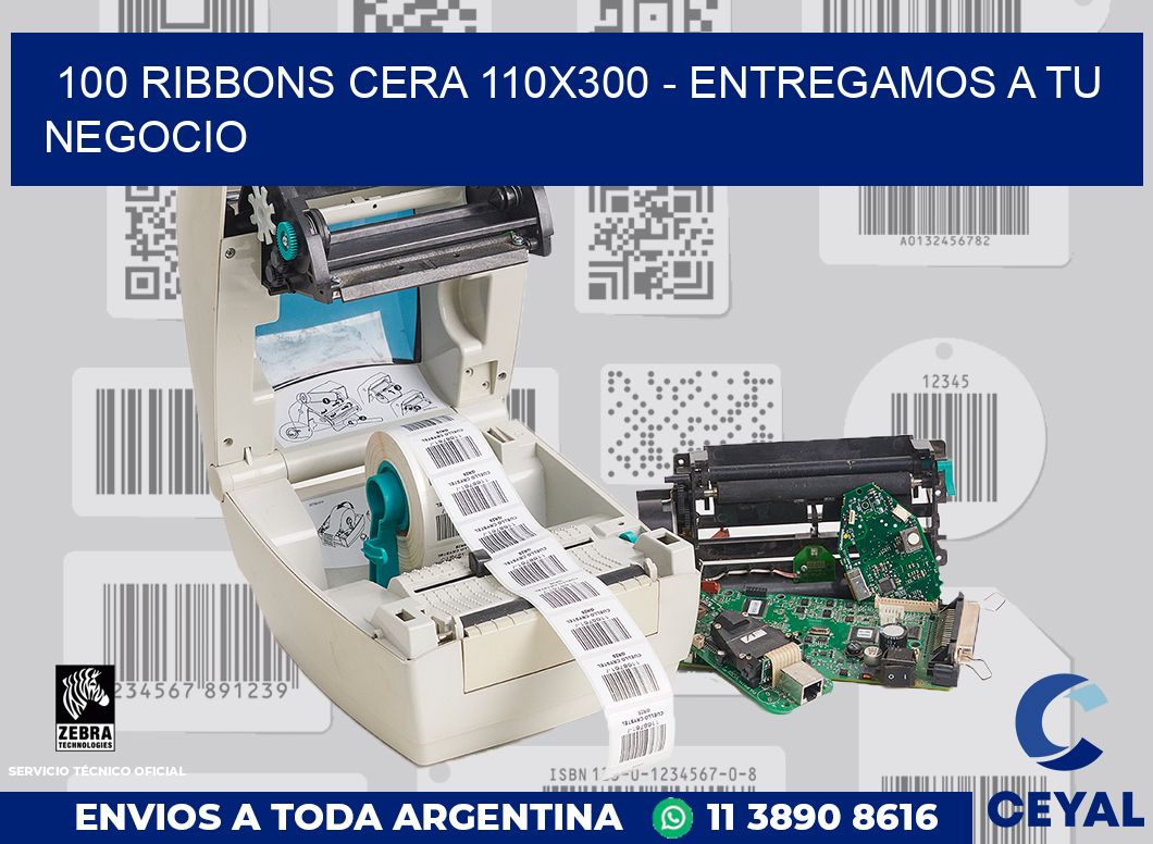 100 Ribbons cera 110x300 - entregamos a tu negocio