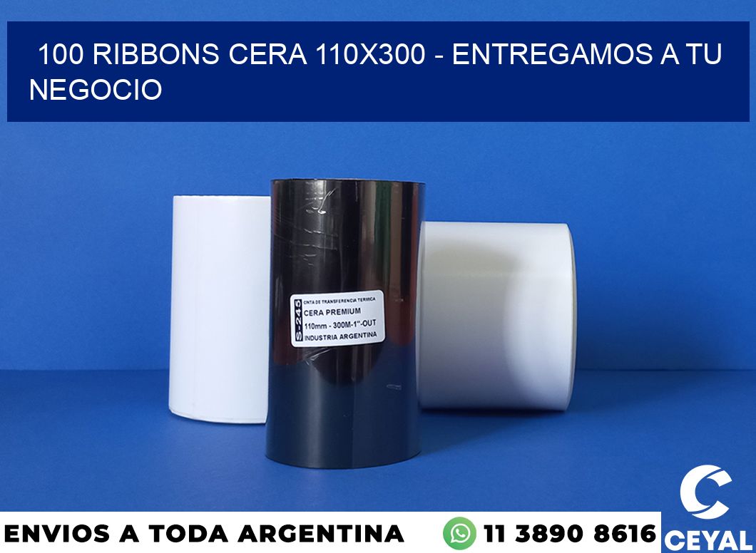 100 Ribbons cera 110×300 – entregamos a tu negocio