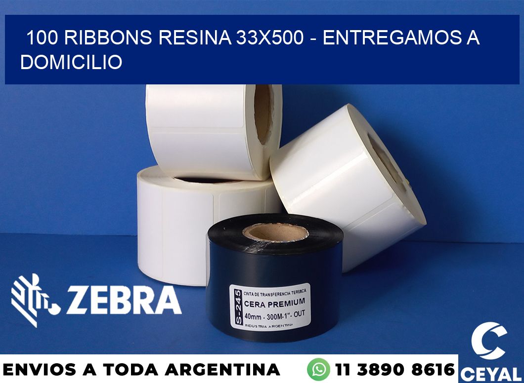 100 Ribbons resina 33x500 - entregamos a domicilio
