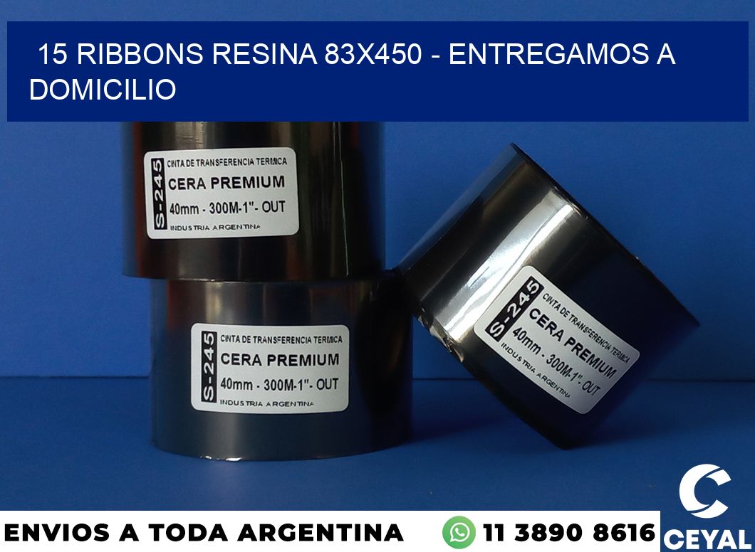 15 Ribbons resina 83×450 – entregamos a domicilio