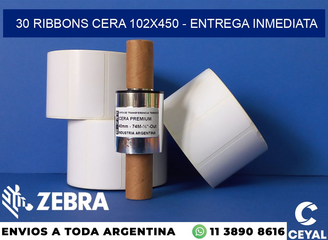 30 Ribbons cera 102x450 - Entrega inmediata