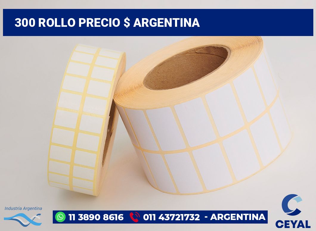 300 Rollo precio $ argentina