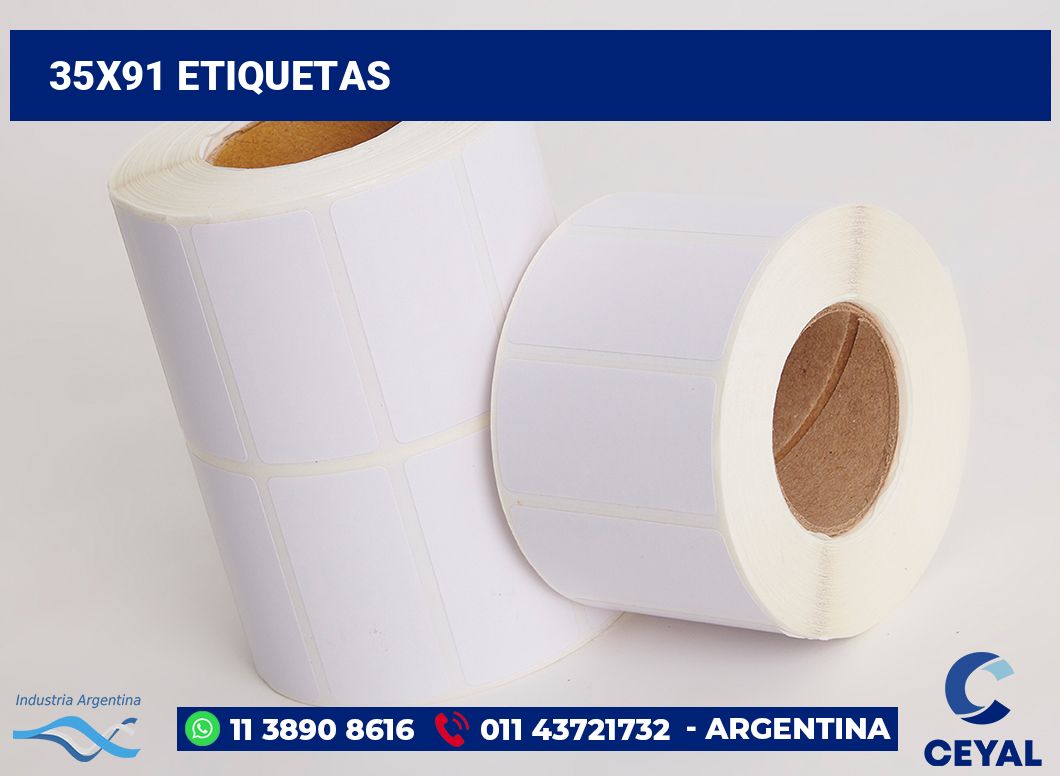 35x91 Etiquetas