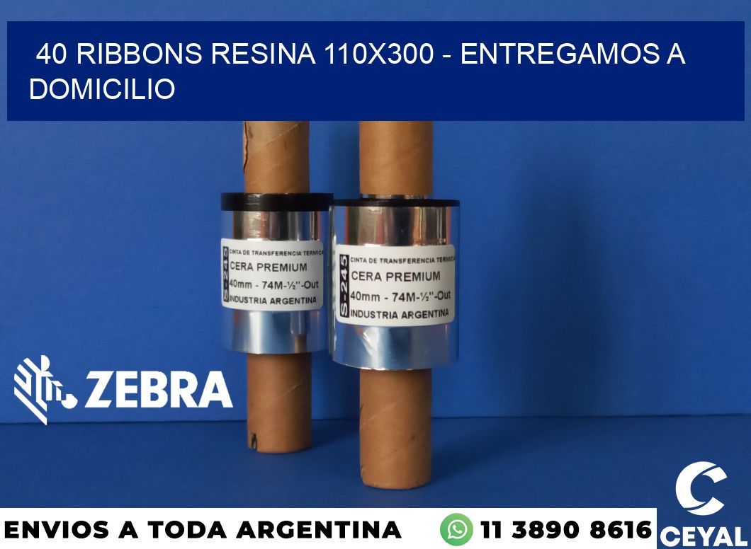 40 Ribbons resina 110x300 - entregamos a domicilio