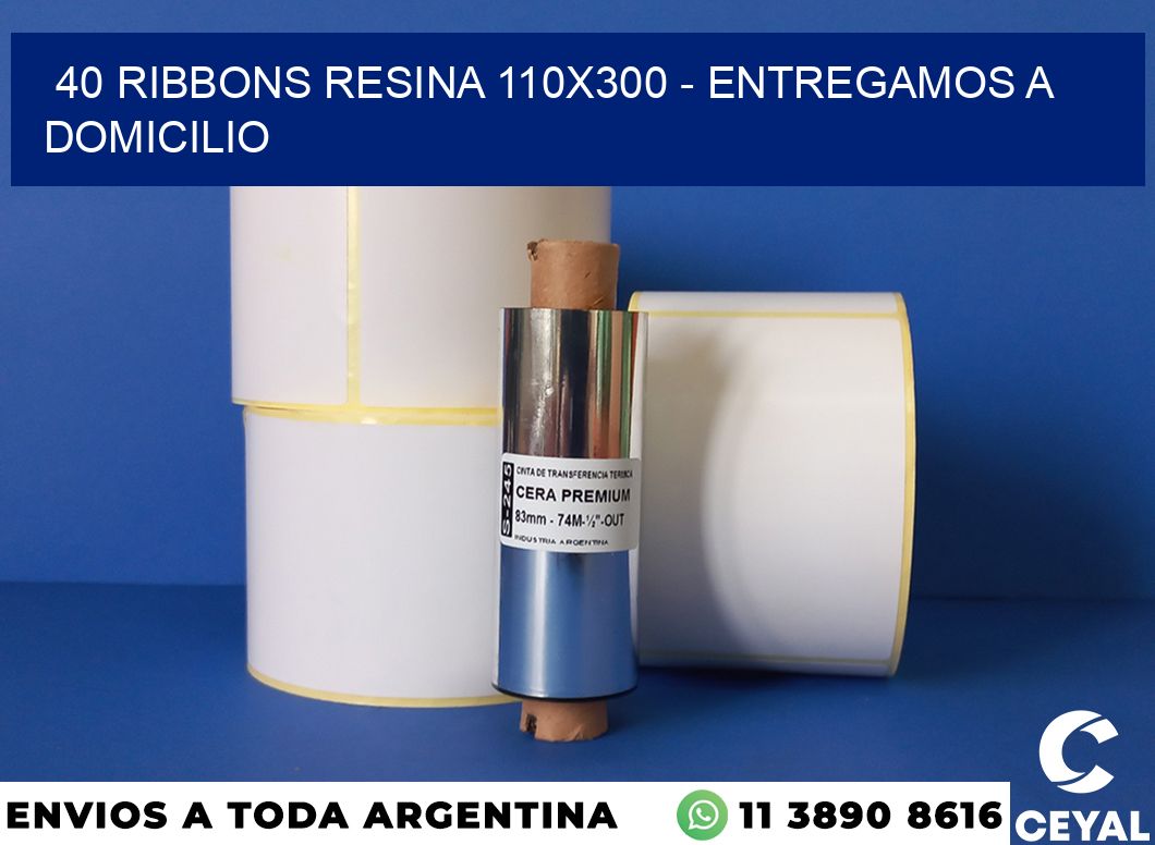 40 Ribbons resina 110×300 – entregamos a domicilio