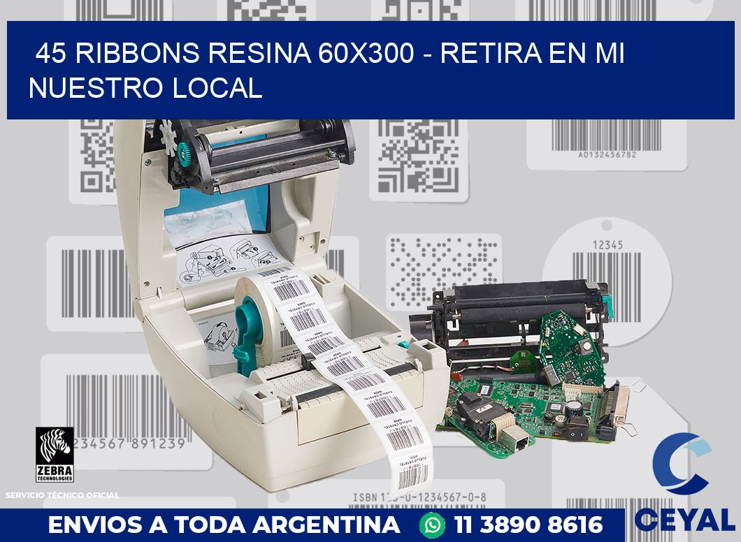 45 Ribbons resina 60x300 - retira en mi nuestro local