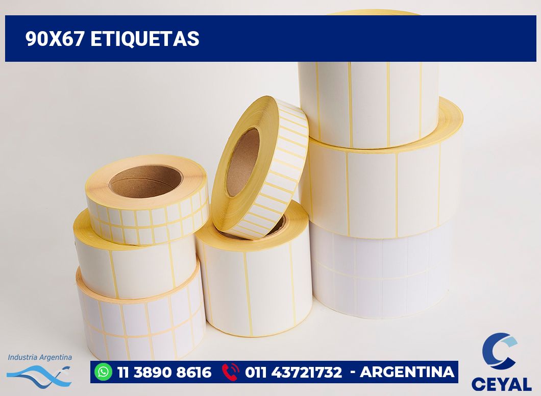 90x67 Etiquetas
