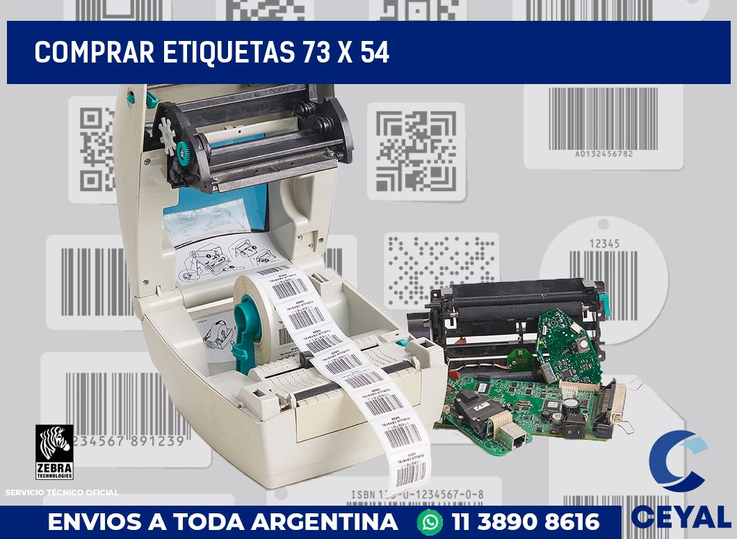 Comprar etiquetas 73 x 54