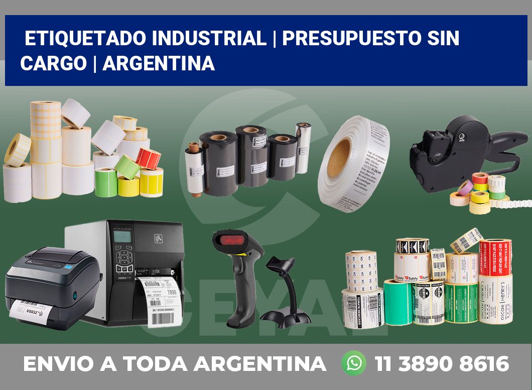 Etiquetado industrial | Presupuesto sin cargo | Argentina