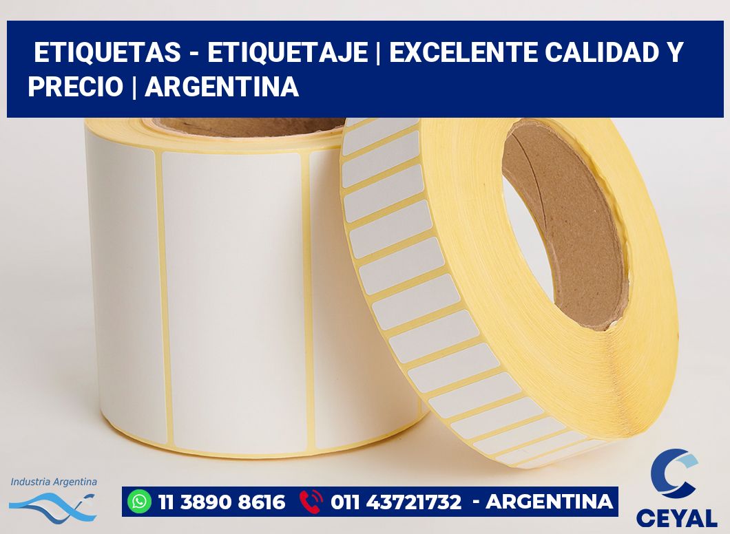 Etiquetas - etiquetaje | Excelente calidad y precio | Argentina