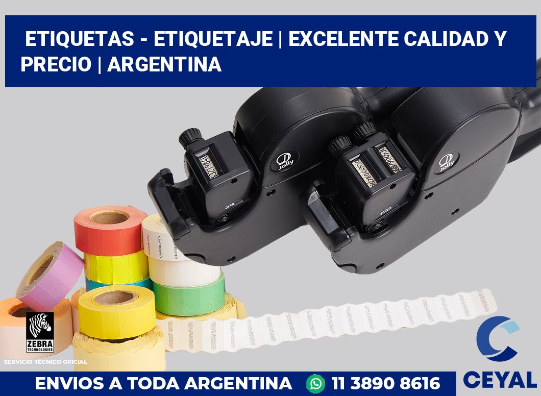Etiquetas - etiquetaje | Excelente calidad y precio | Argentina