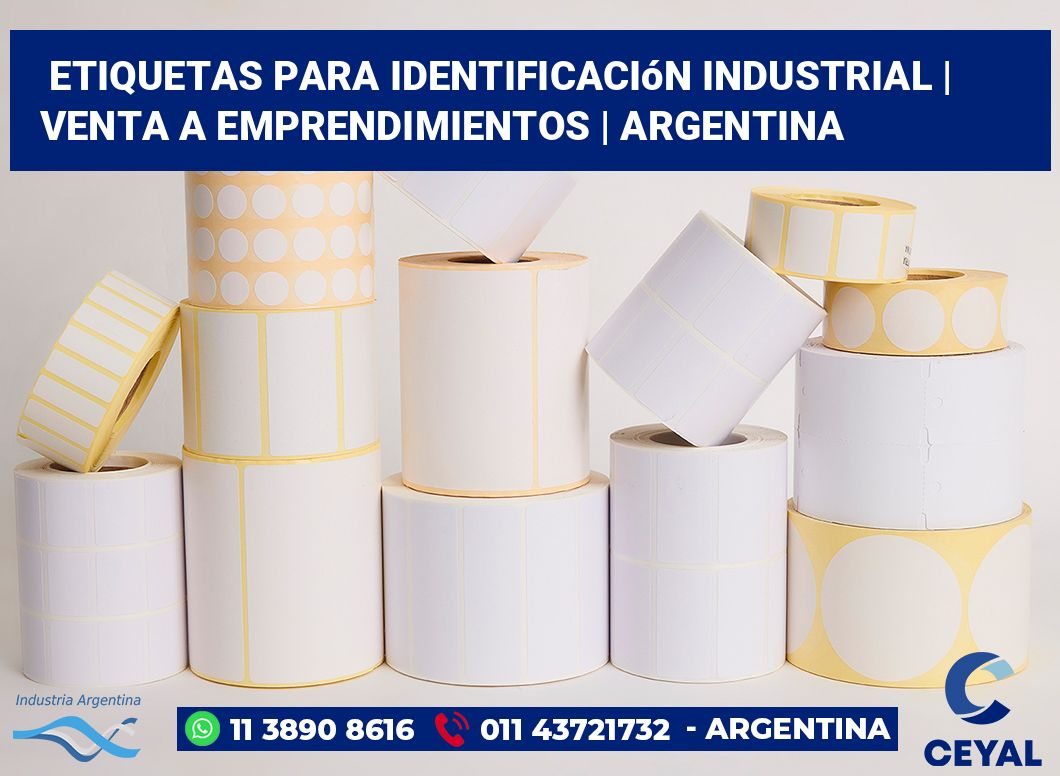 Etiquetas para identificación industrial | Venta a emprendimientos | Argentina