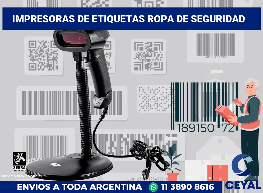 Impresoras de etiquetas Ropa de seguridad
