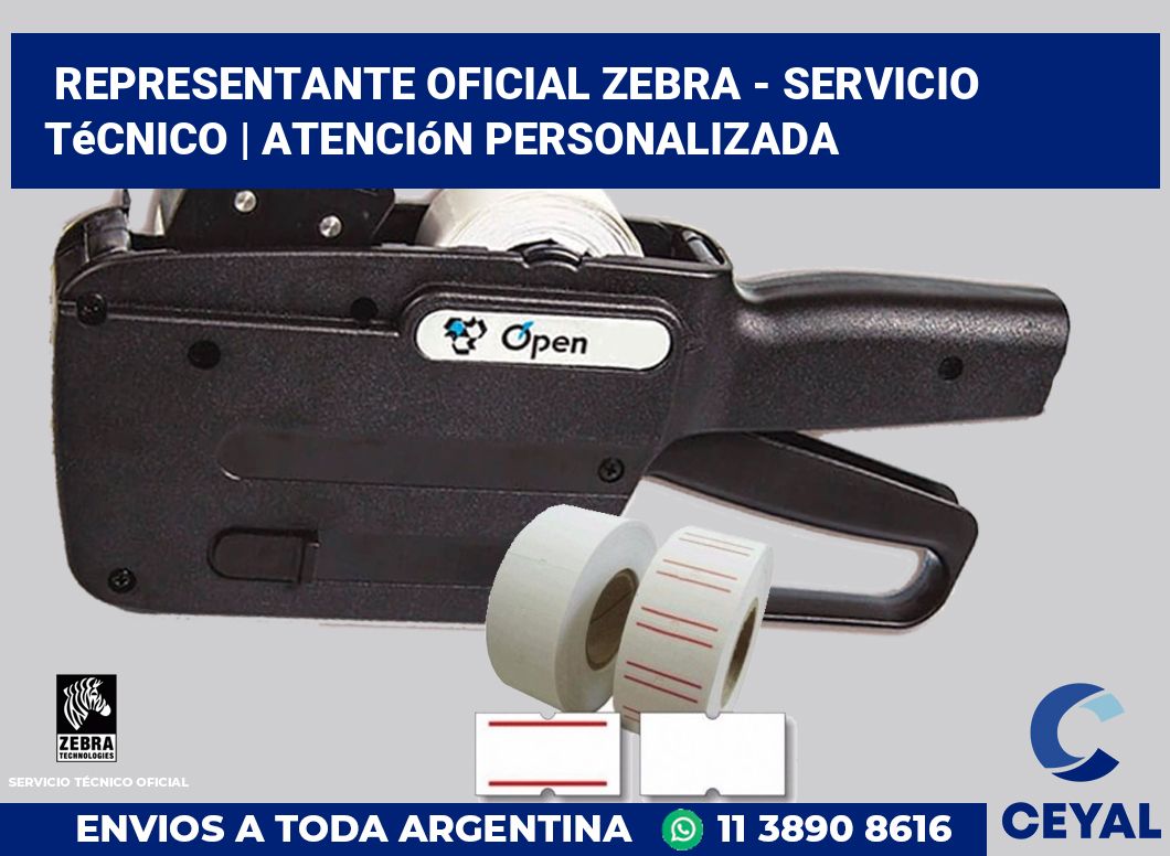 Representante oficial Zebra - Servicio técnico | Atención personalizada