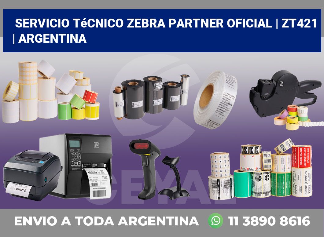 Servicio técnico Zebra Partner Oficial | ZT421 | Argentina