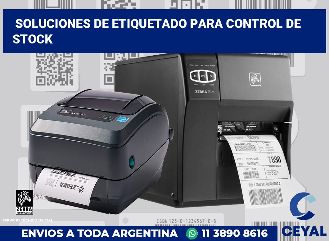 Soluciones de Etiquetado para control de stock