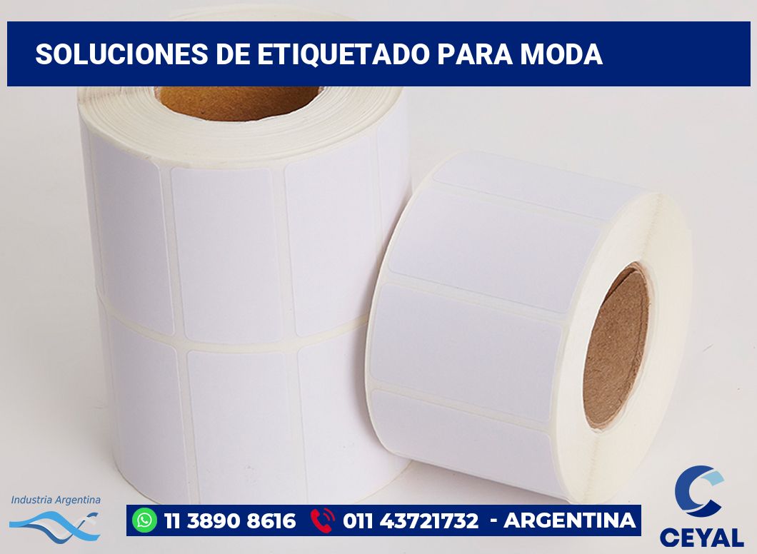 Soluciones de Etiquetado para moda