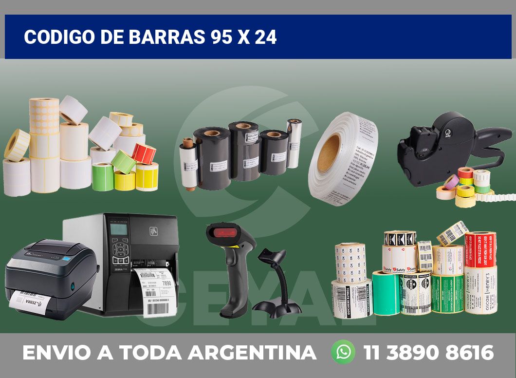 codigo de barras 95 x 24
