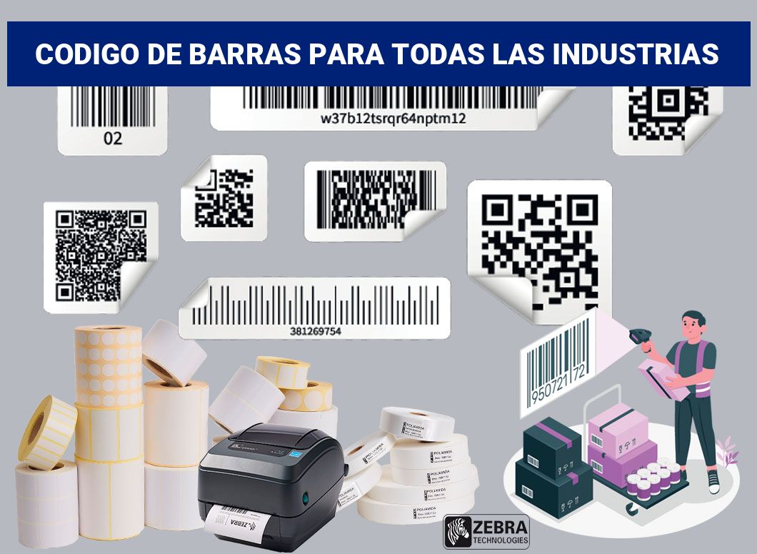 codigo de barras para todas las industrias