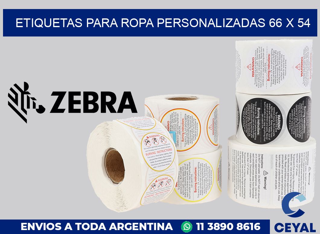 etiquetas para ropa personalizadas 66 x 54