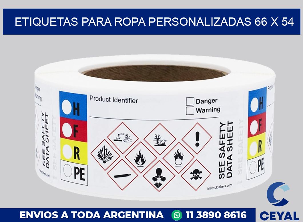 etiquetas para ropa personalizadas 66 x 54