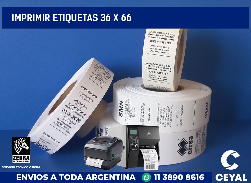 imprimir etiquetas 36 x 66