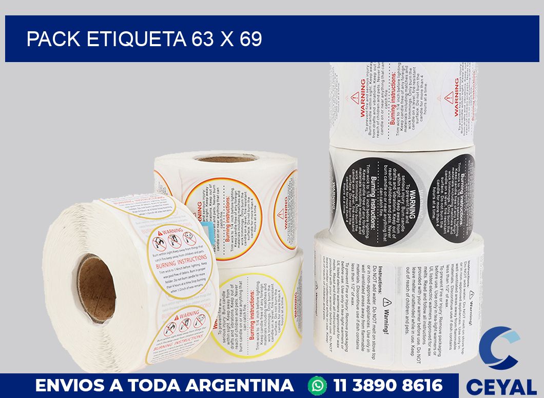 pack etiqueta 63 x 69