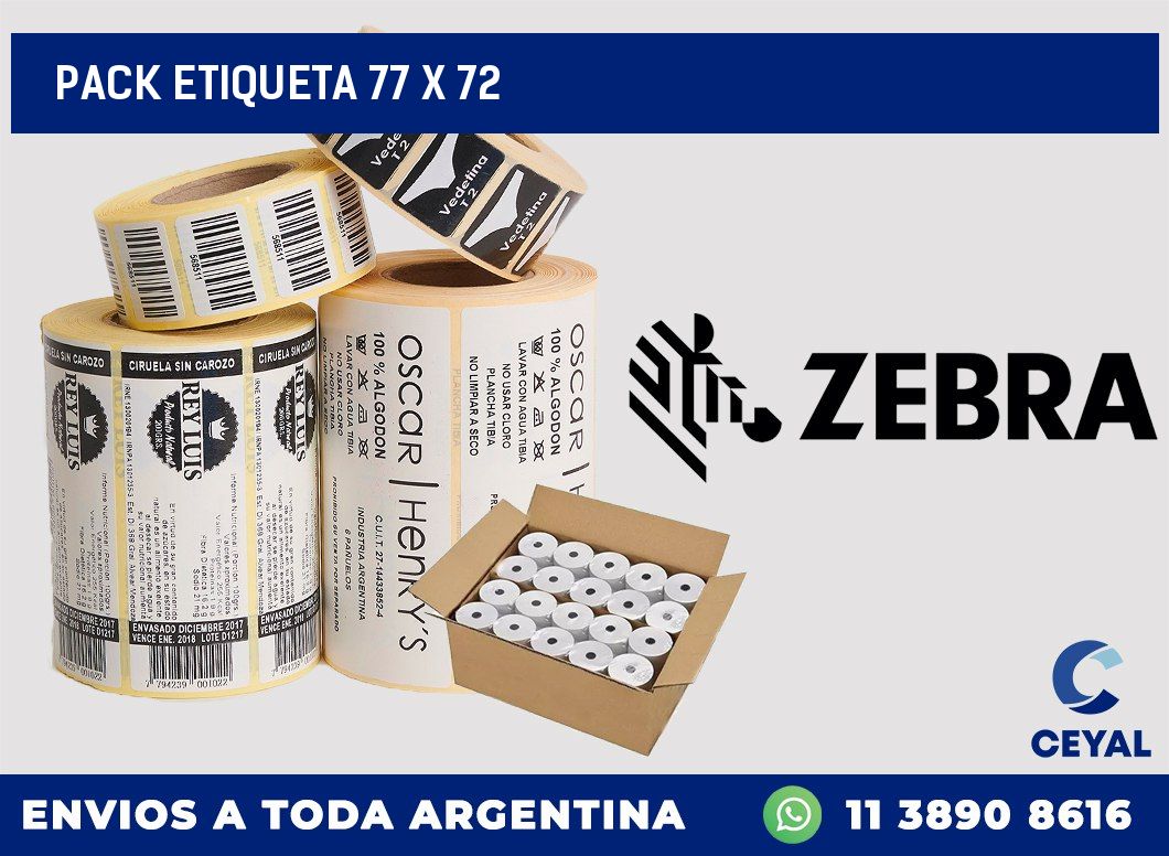 pack etiqueta 77 x 72