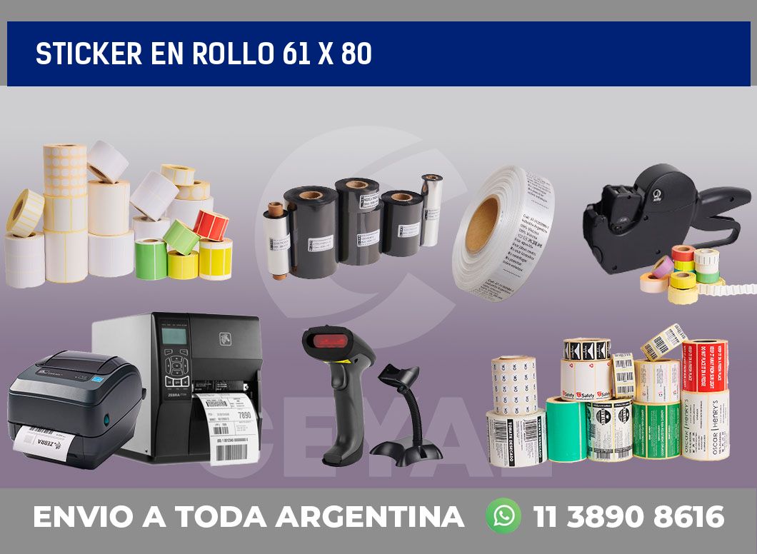 sticker en rollo 61 x 80