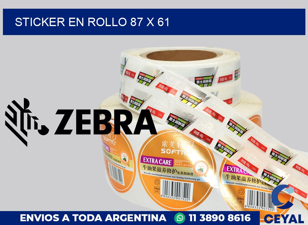 sticker en rollo 87 x 61