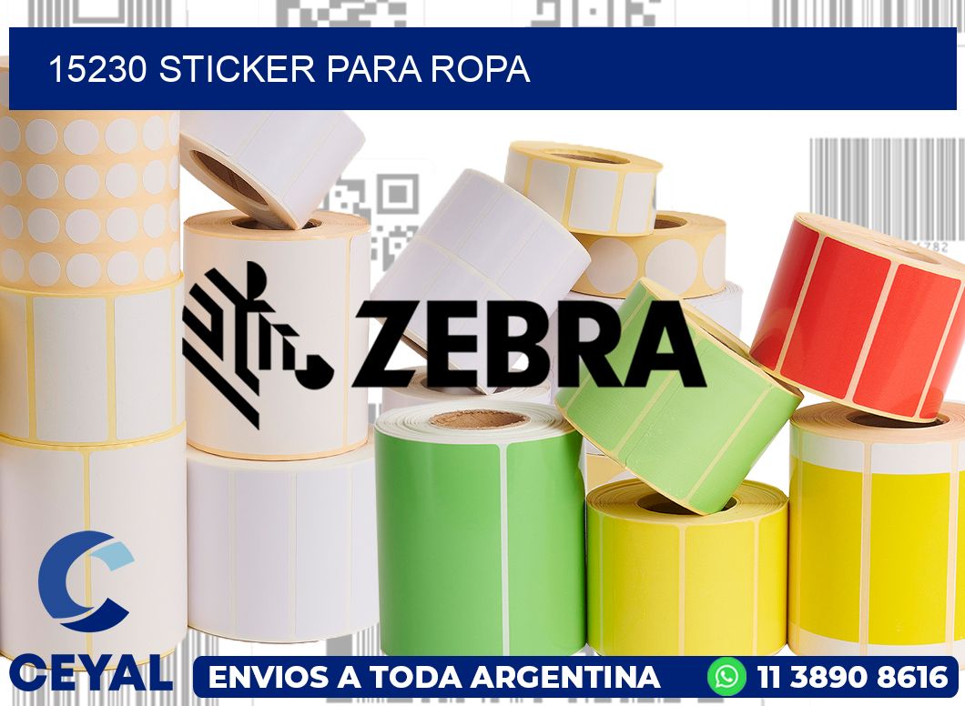 15230 Sticker para ropa