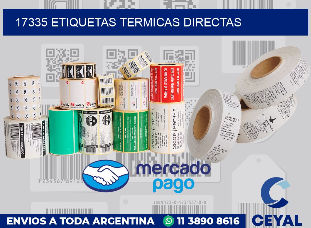 17335 Etiquetas termicas directas