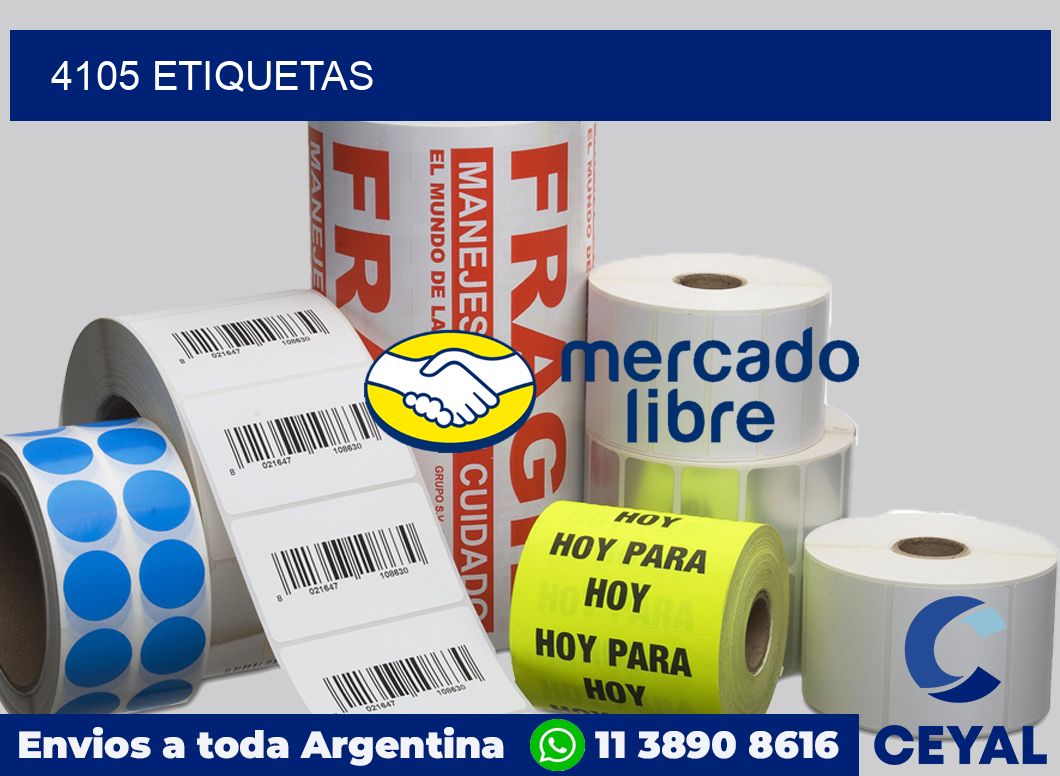 4105 etiquetas